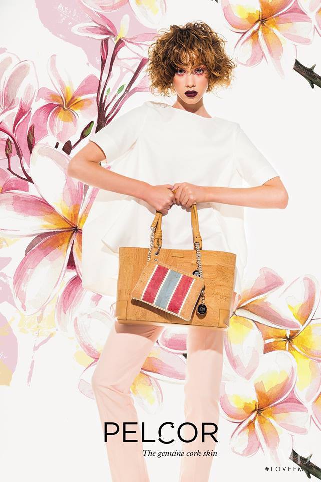 Sigrid Vieira featured in  the Pelcor advertisement for Spring/Summer 2016