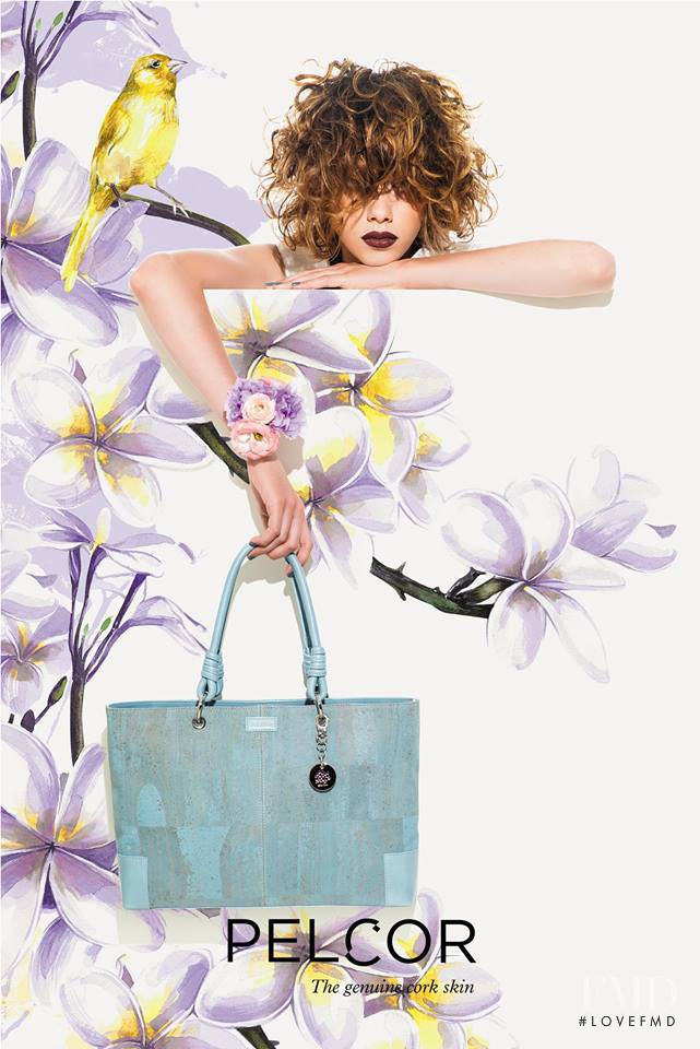 Sigrid Vieira featured in  the Pelcor advertisement for Spring/Summer 2016