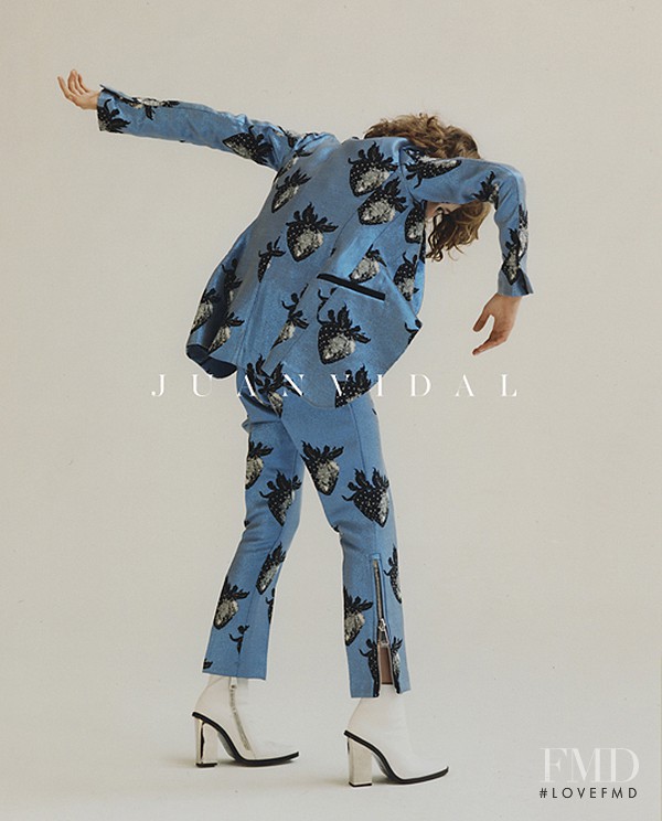Sigrid Vieira featured in  the Juan Vidal advertisement for Spring/Summer 2015