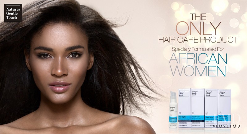 Leila Lopes featured in  the Natures Gentle Touch advertisement for Spring/Summer 2016