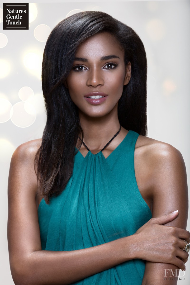 Leila Lopes featured in  the Natures Gentle Touch advertisement for Spring/Summer 2016