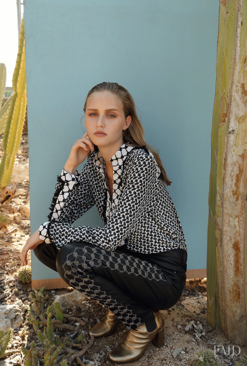 Nicole Shechter featured in  the Dodo Bar Or lookbook for Spring/Summer 2016