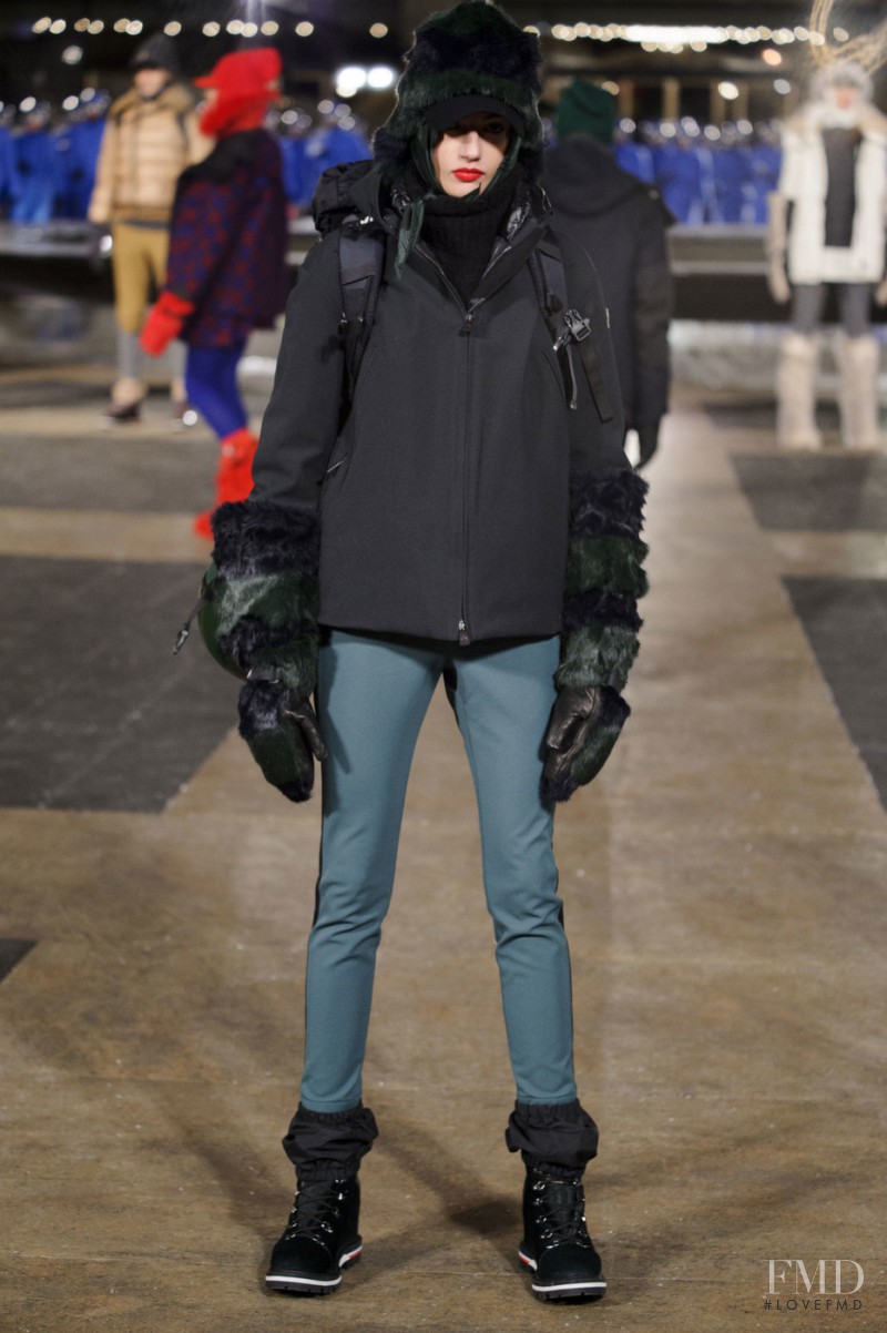 Bruna Ludtke featured in  the Moncler Grenoble fashion show for Autumn/Winter 2016