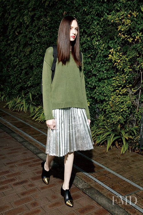 Cam Kerekes featured in  the Murua lookbook for Spring/Summer 2015