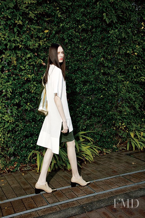 Cam Kerekes featured in  the Murua lookbook for Spring/Summer 2015