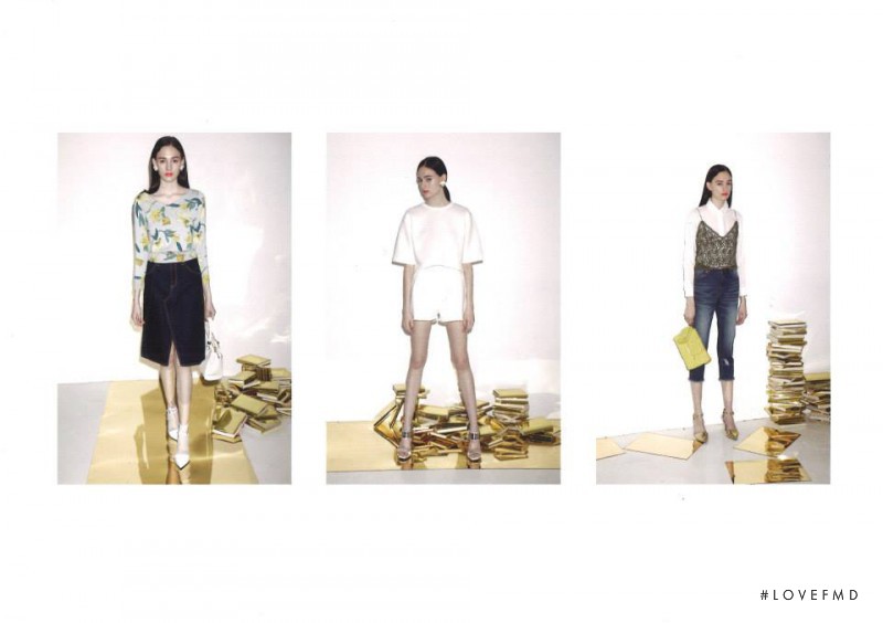 Cam Kerekes featured in  the Murua Bird Park lookbook for Spring/Summer 2015