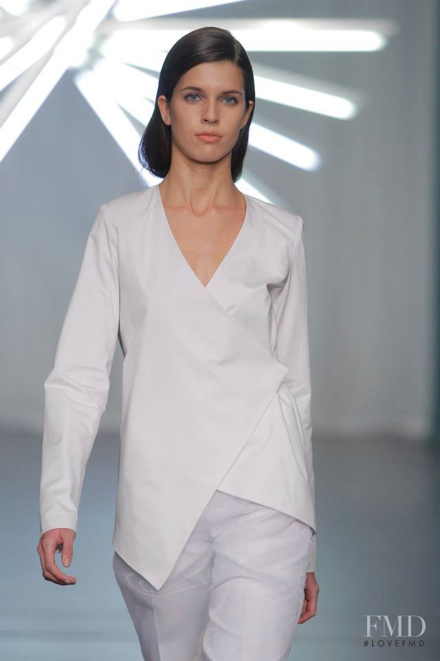 Carolina Capitao featured in  the Diana Matias fashion show for Spring/Summer 2014
