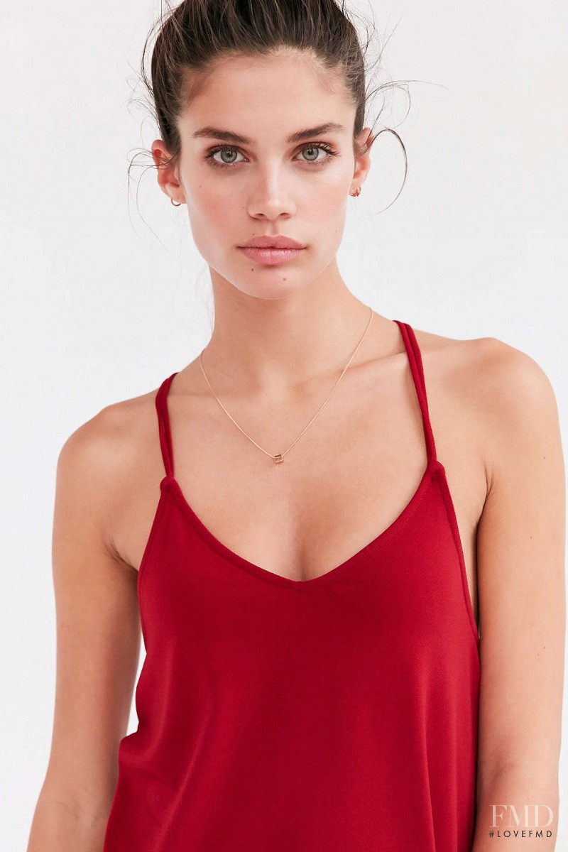 Sara Sampaio featured in  the Urban Outfitters catalogue for Spring/Summer 2016