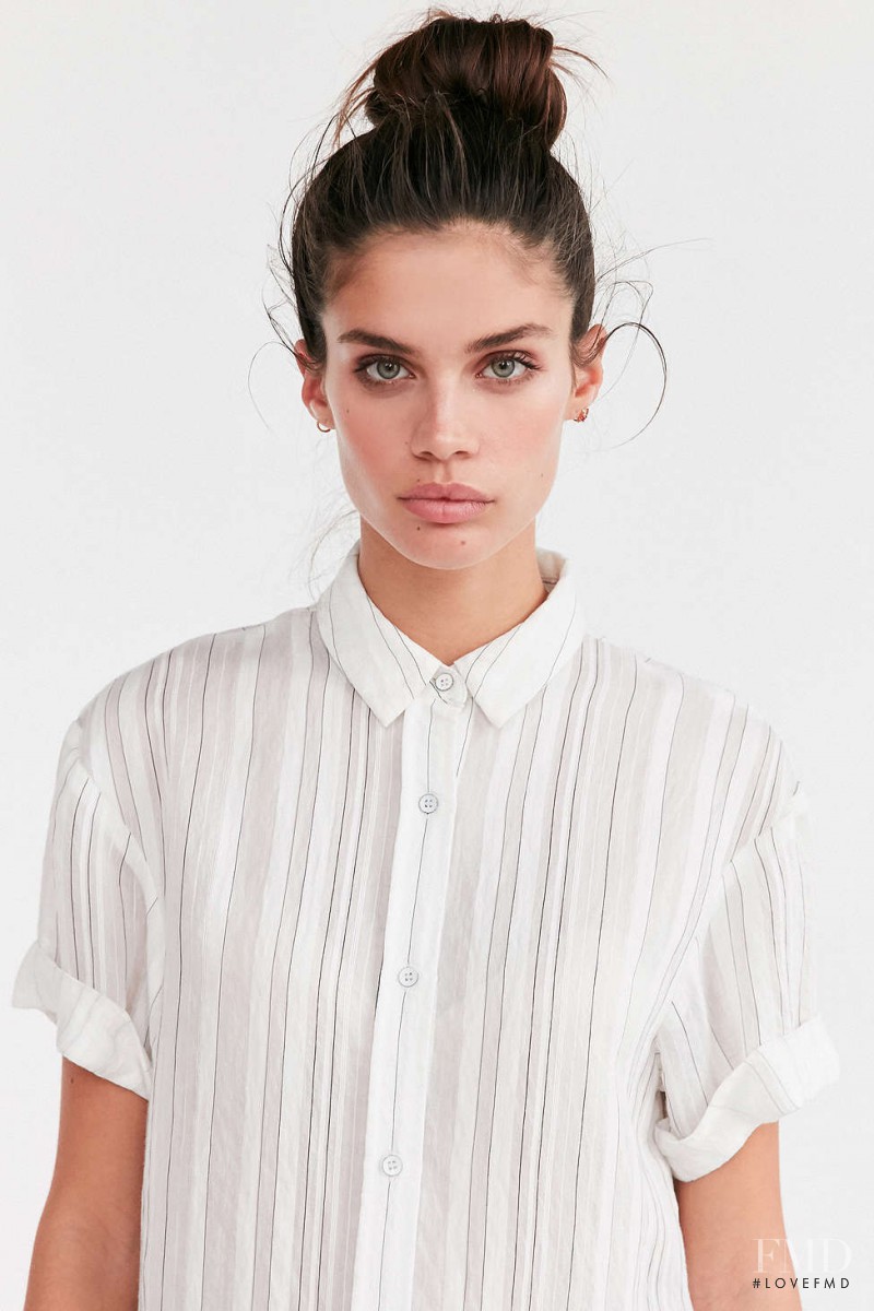 Sara Sampaio featured in  the Urban Outfitters catalogue for Spring/Summer 2016