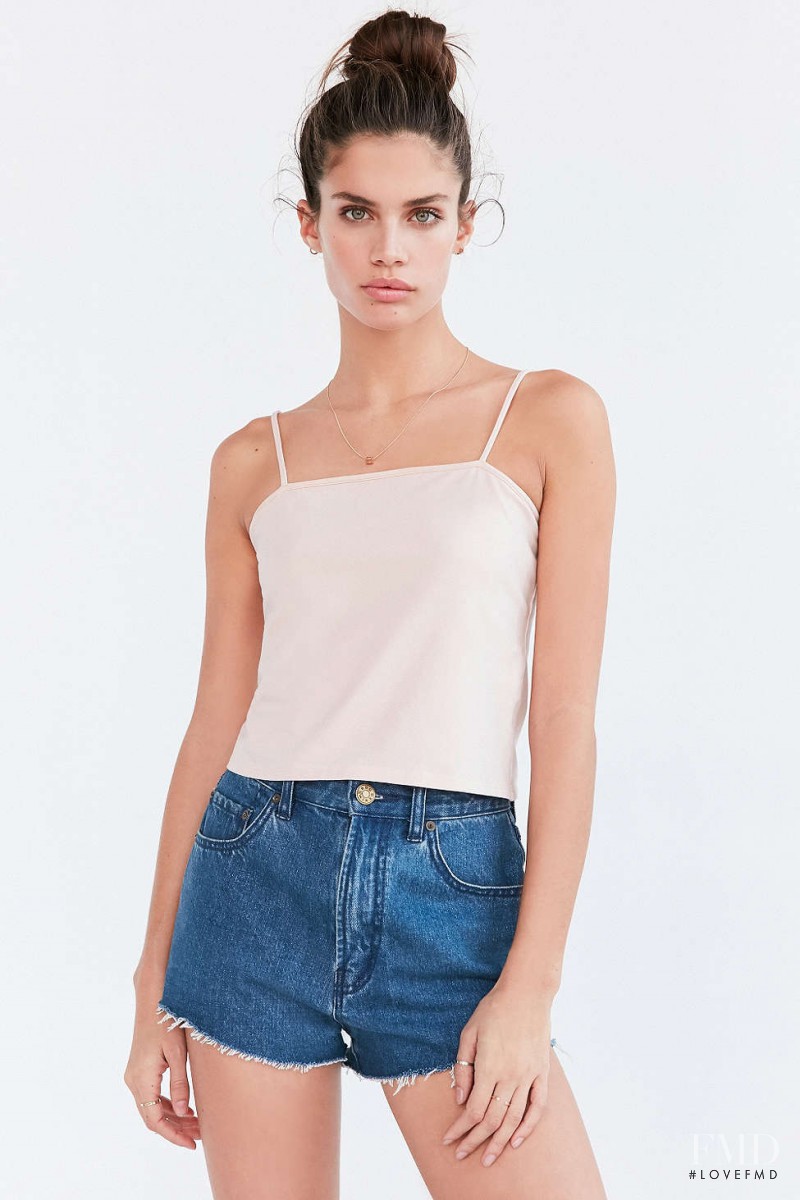 Sara Sampaio featured in  the Urban Outfitters catalogue for Spring/Summer 2016