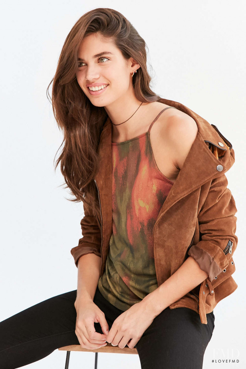 Sara Sampaio featured in  the Urban Outfitters catalogue for Spring/Summer 2016