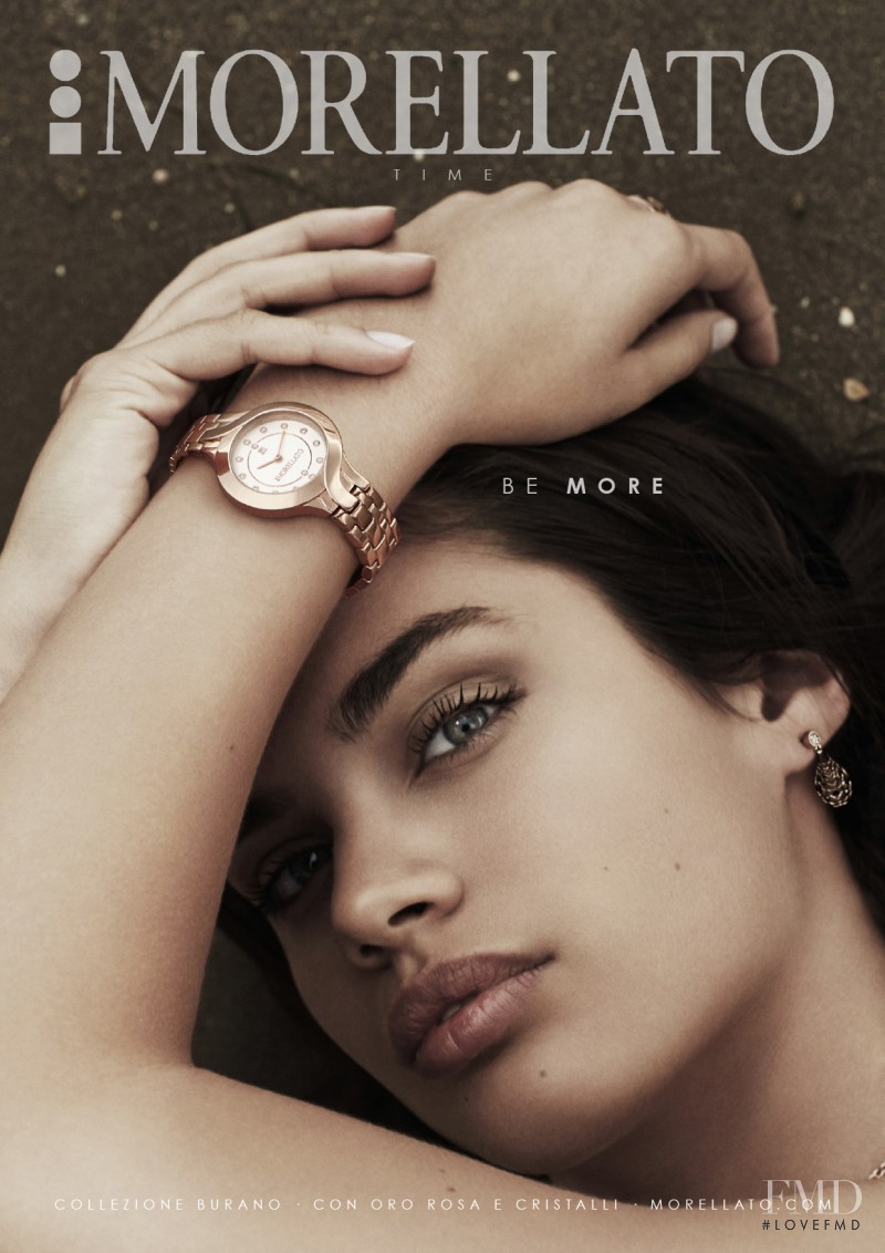 Sara Sampaio featured in  the Morellato advertisement for Spring/Summer 2016