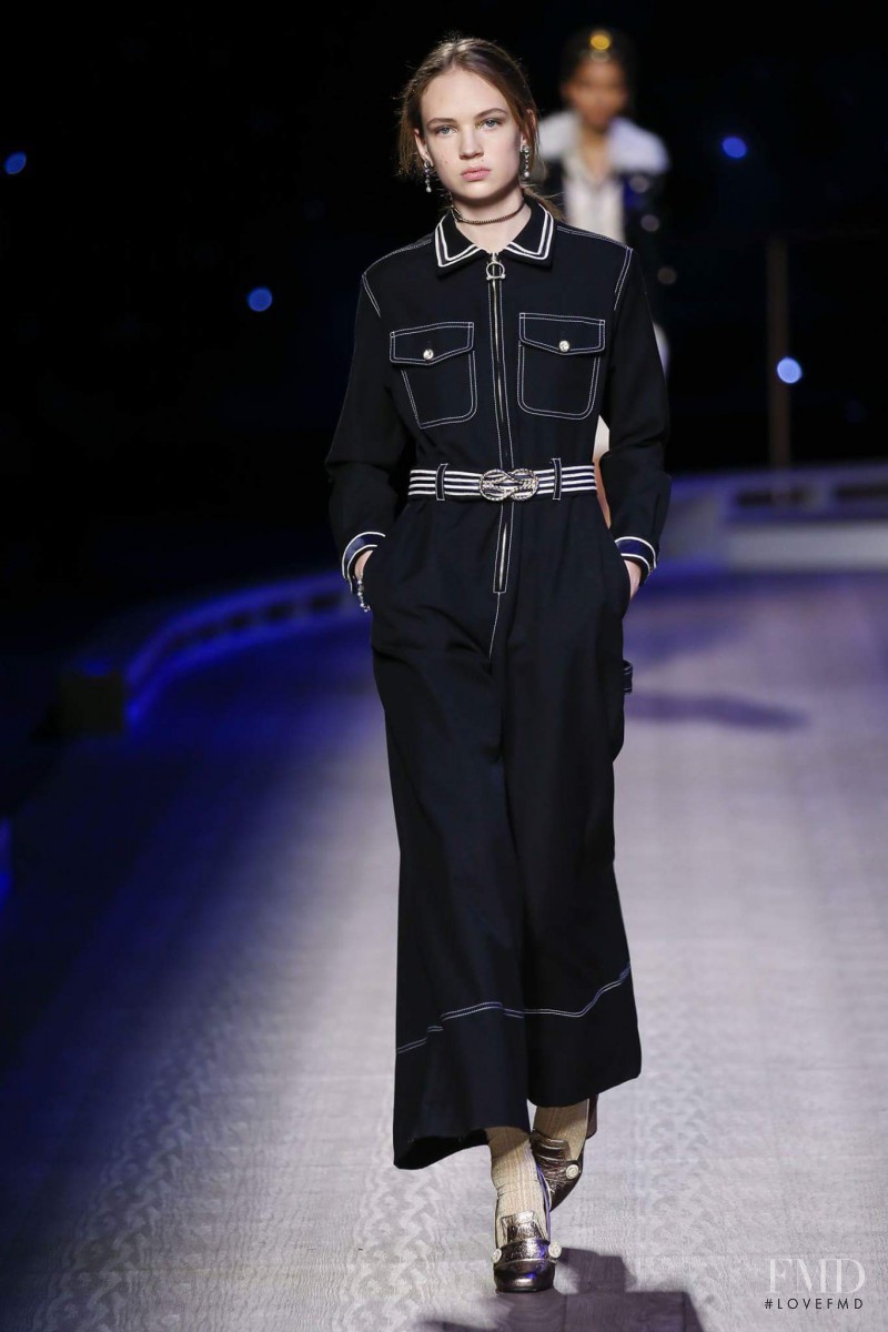 Adrienne Juliger featured in  the Tommy Hilfiger fashion show for Autumn/Winter 2016