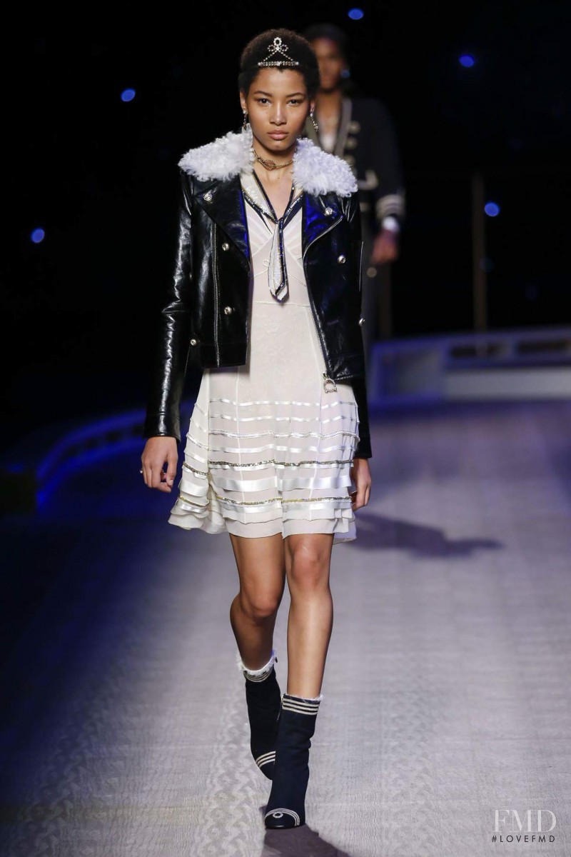 Lineisy Montero featured in  the Tommy Hilfiger fashion show for Autumn/Winter 2016