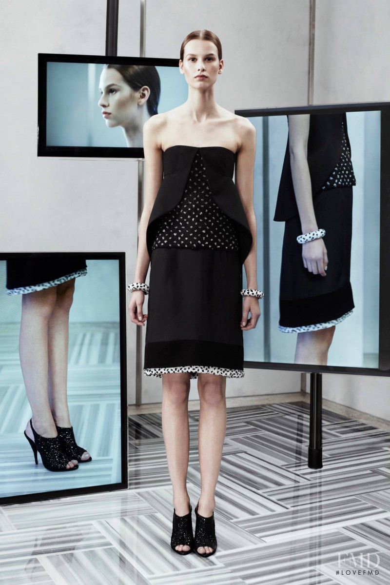 Mariina Keskitalo featured in  the Balenciaga fashion show for Resort 2014
