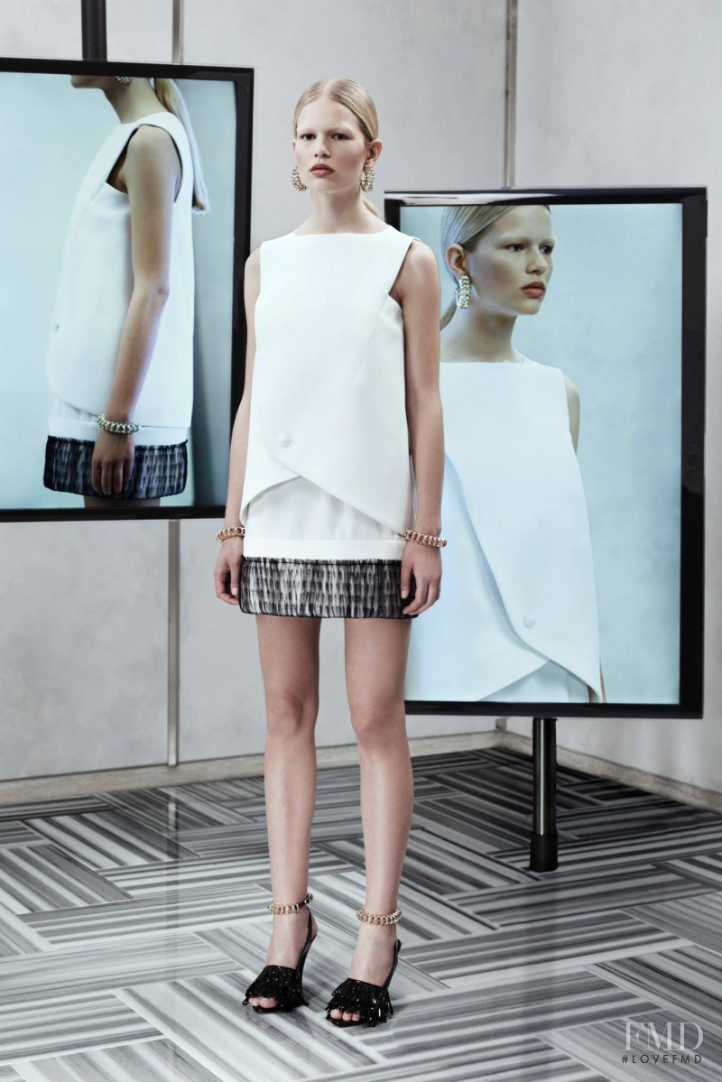 Anna Ewers featured in  the Balenciaga fashion show for Resort 2014
