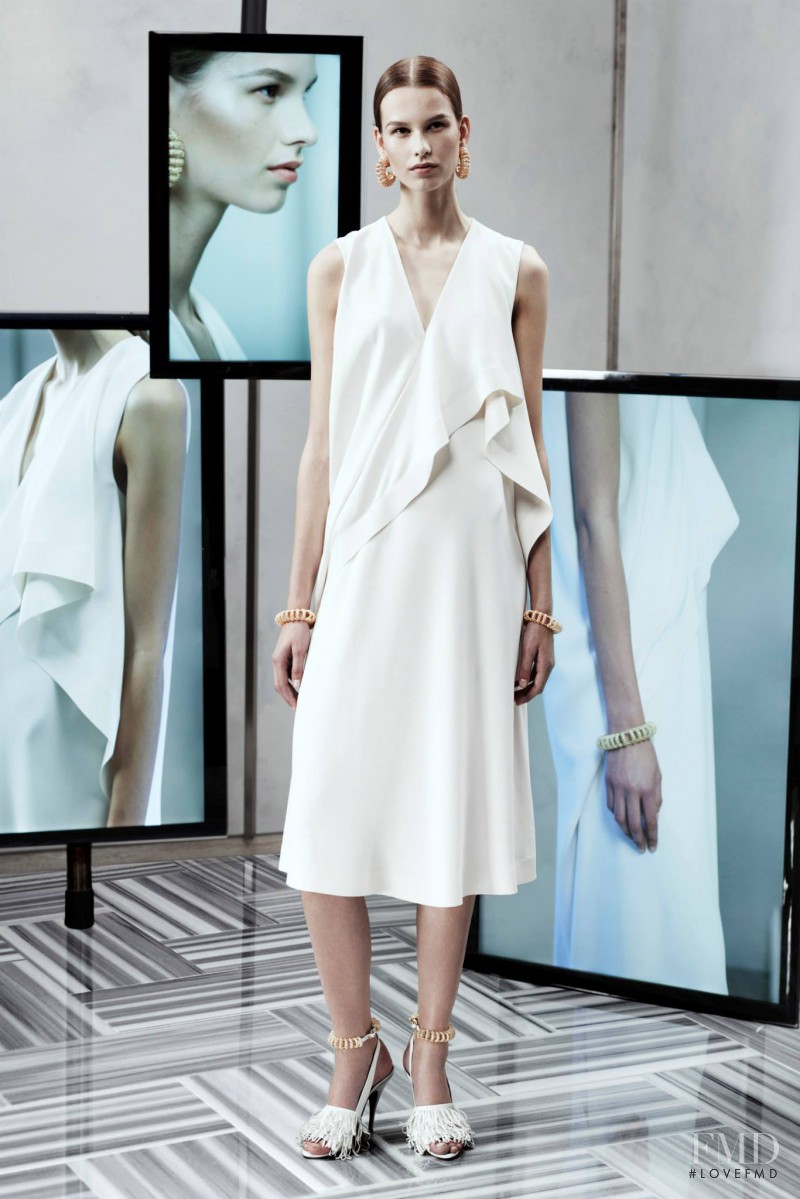 Mariina Keskitalo featured in  the Balenciaga fashion show for Resort 2014