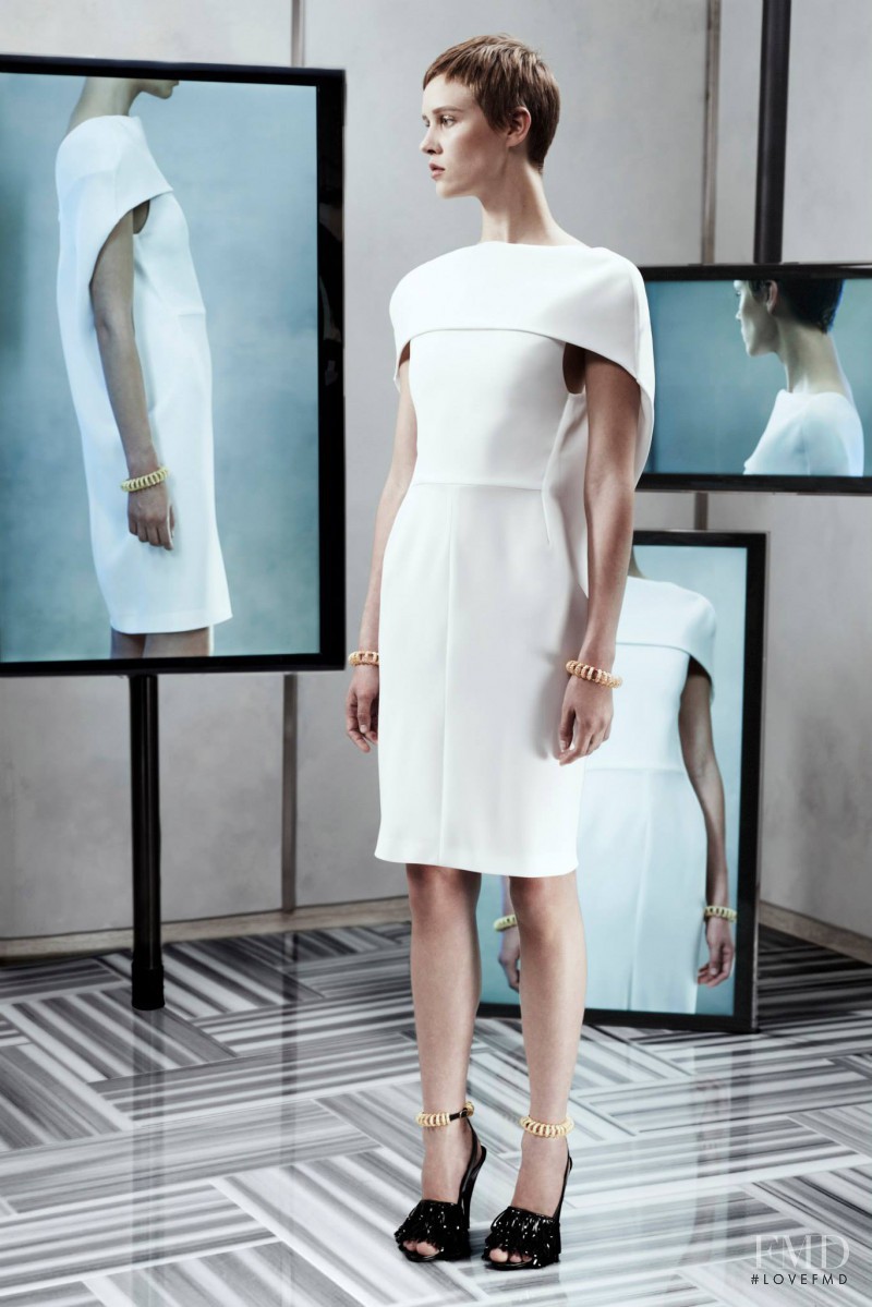 Marike Le Roux featured in  the Balenciaga fashion show for Resort 2014