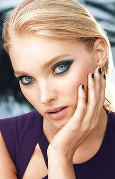 Elsa Hosk featured in  the AVON Femme Fatal catalogue for Autumn/Winter 2013