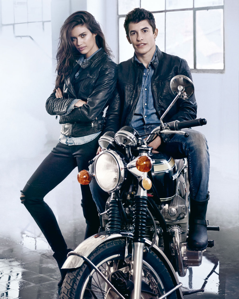 Sara Sampaio featured in  the GAS Jeans advertisement for Autumn/Winter 2014