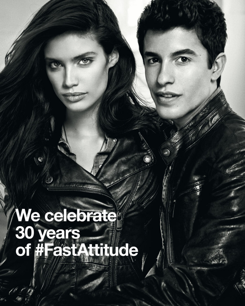 Sara Sampaio featured in  the GAS Jeans advertisement for Autumn/Winter 2014