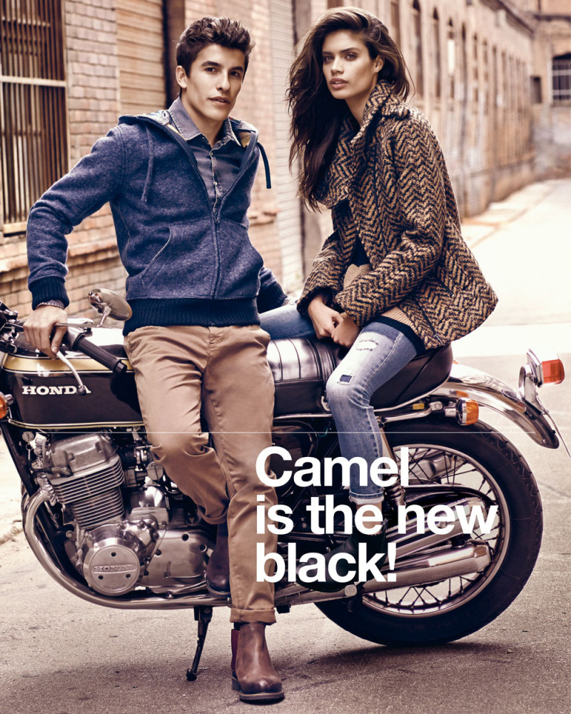 Sara Sampaio featured in  the GAS Jeans advertisement for Autumn/Winter 2014