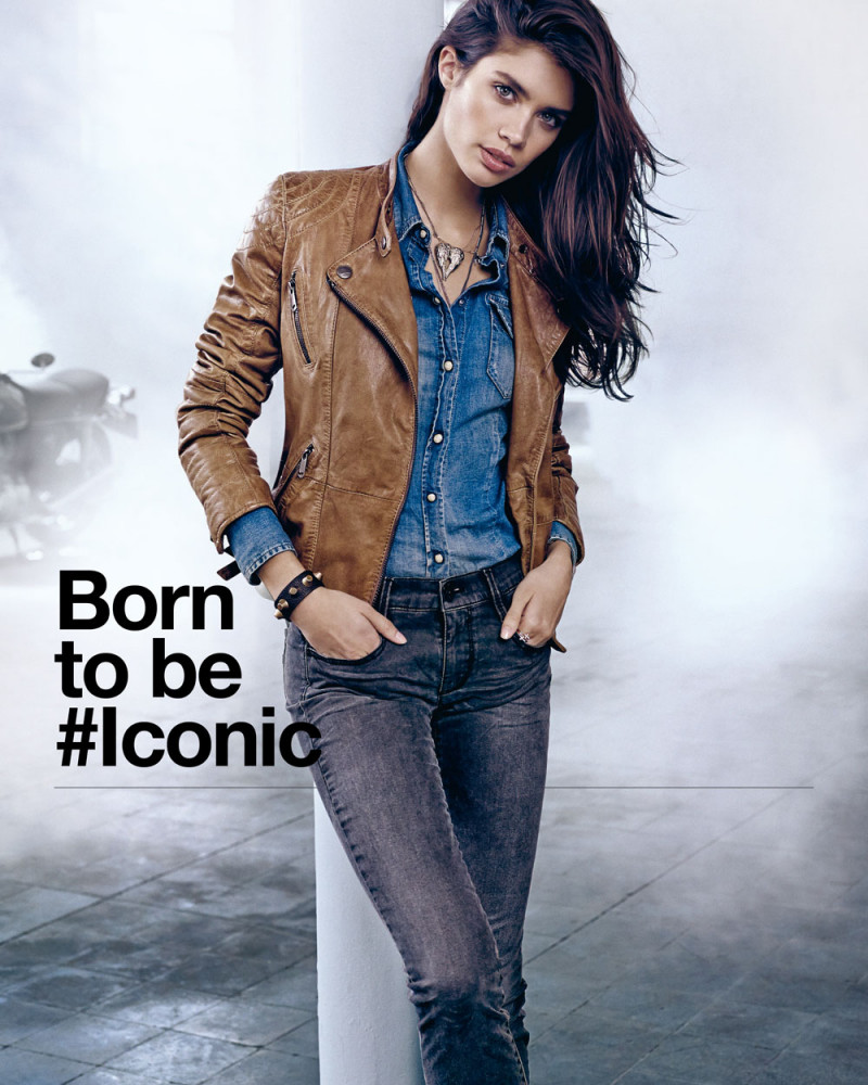 Sara Sampaio featured in  the GAS Jeans advertisement for Autumn/Winter 2014