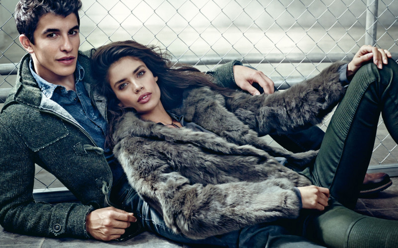 Sara Sampaio featured in  the GAS Jeans advertisement for Autumn/Winter 2014