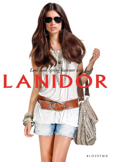 Sara Sampaio featured in  the Lanidor_ advertisement for Spring/Summer 2011