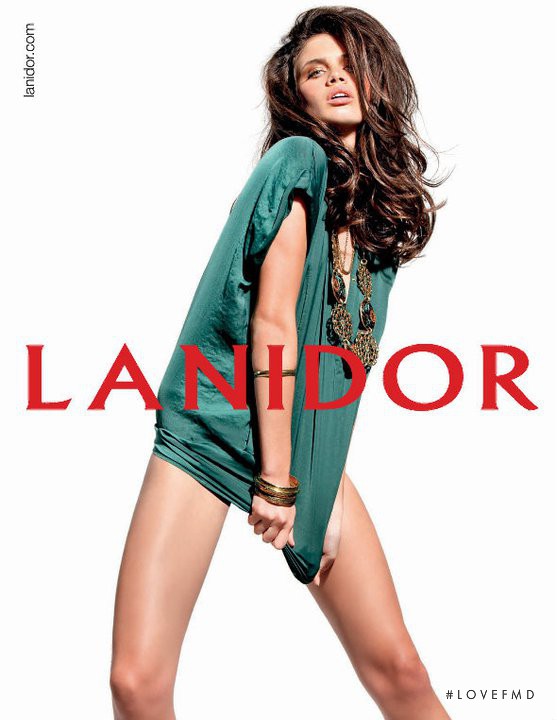 Sara Sampaio featured in  the Lanidor_ advertisement for Spring/Summer 2011