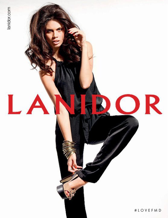 Sara Sampaio featured in  the Lanidor_ advertisement for Spring/Summer 2011