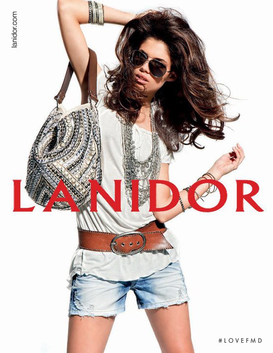 Sara Sampaio featured in  the Lanidor_ advertisement for Spring/Summer 2011