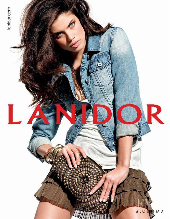 Sara Sampaio featured in  the Lanidor_ advertisement for Spring/Summer 2011