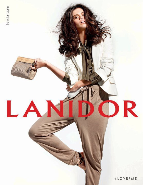 Sara Sampaio featured in  the Lanidor_ advertisement for Spring/Summer 2011