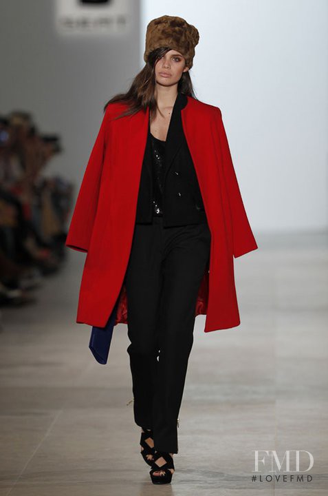 Sara Sampaio featured in  the Lanidor_ fashion show for Autumn/Winter 2012