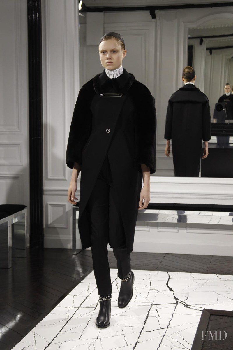 Frida Westerlund featured in  the Balenciaga fashion show for Autumn/Winter 2013