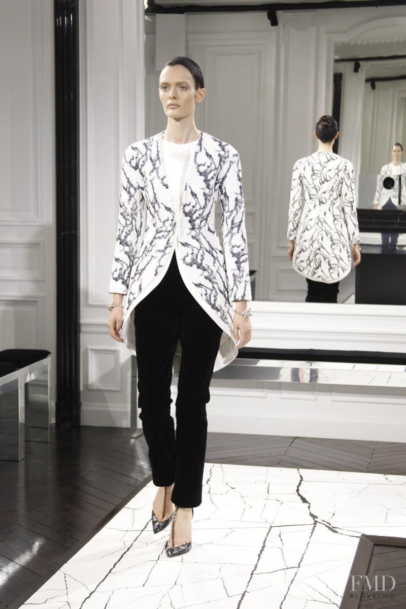 Sam Rollinson featured in  the Balenciaga fashion show for Autumn/Winter 2013