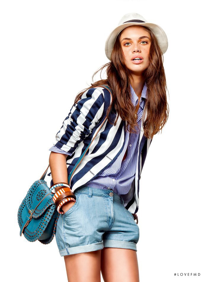 Sara Sampaio featured in  the Lanidor_ advertisement for Spring/Summer 2012