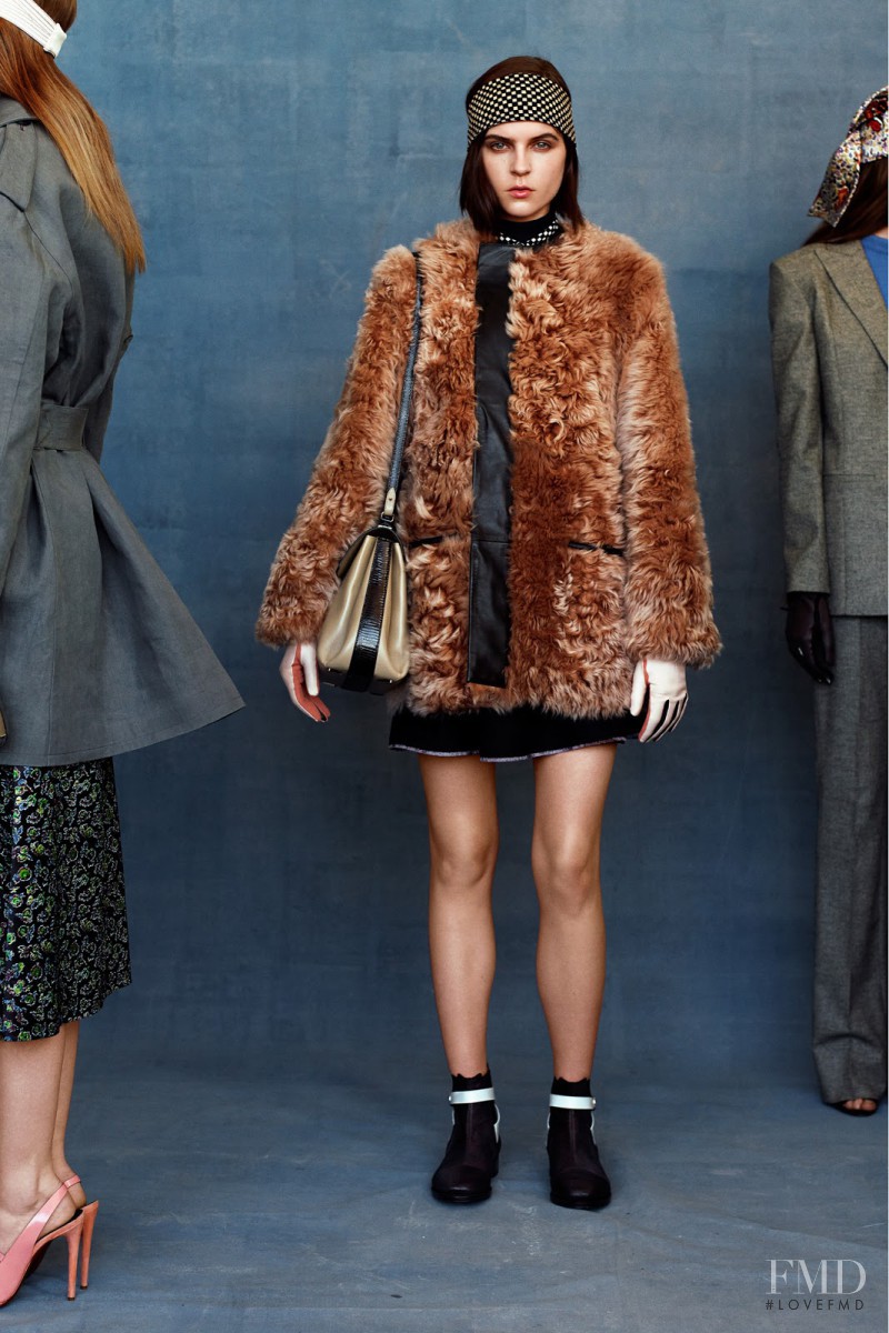 Kel Markey featured in  the Balenciaga fashion show for Pre-Fall 2013