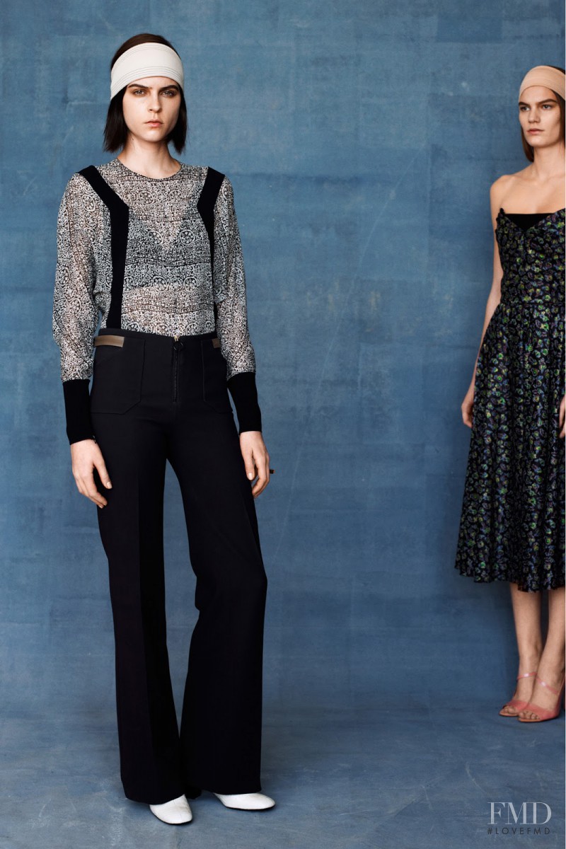 Kel Markey featured in  the Balenciaga fashion show for Pre-Fall 2013