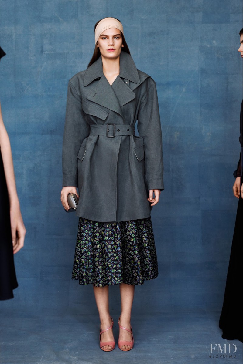 Lena Hardt featured in  the Balenciaga fashion show for Pre-Fall 2013