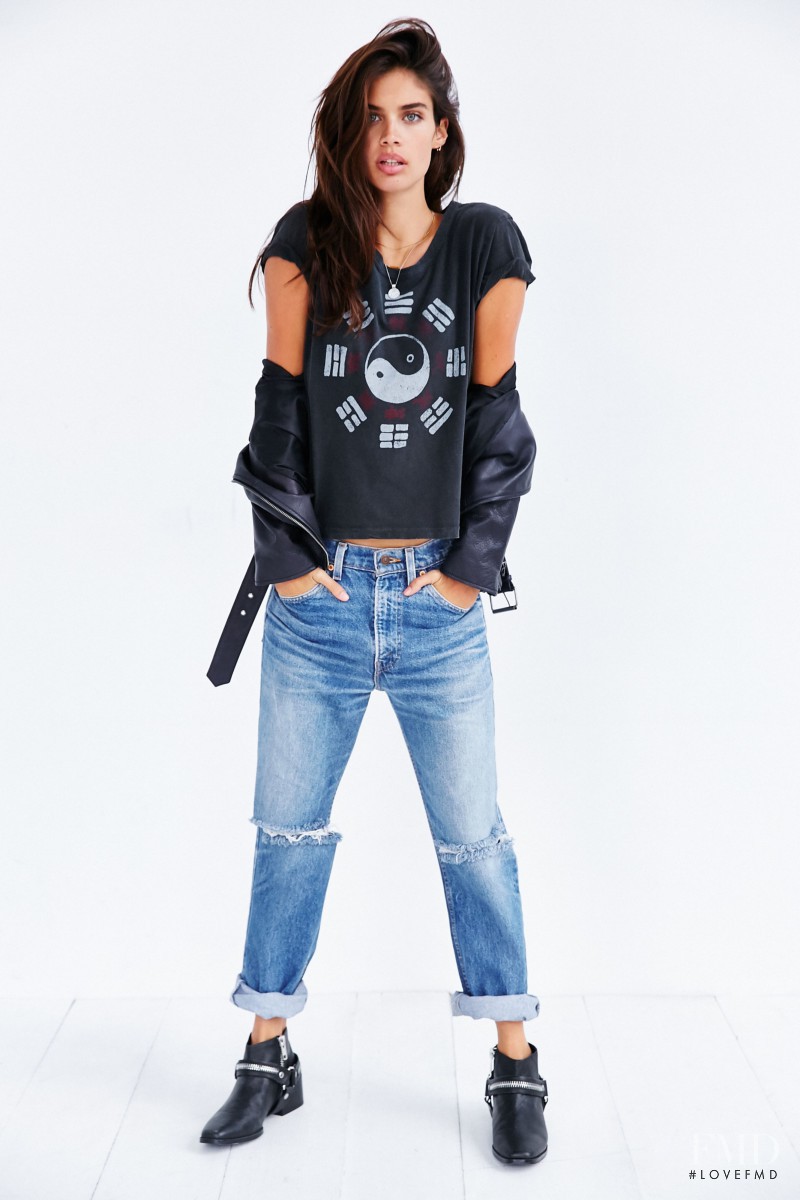 Sara Sampaio featured in  the Urban Outfitters catalogue for Autumn/Winter 2015