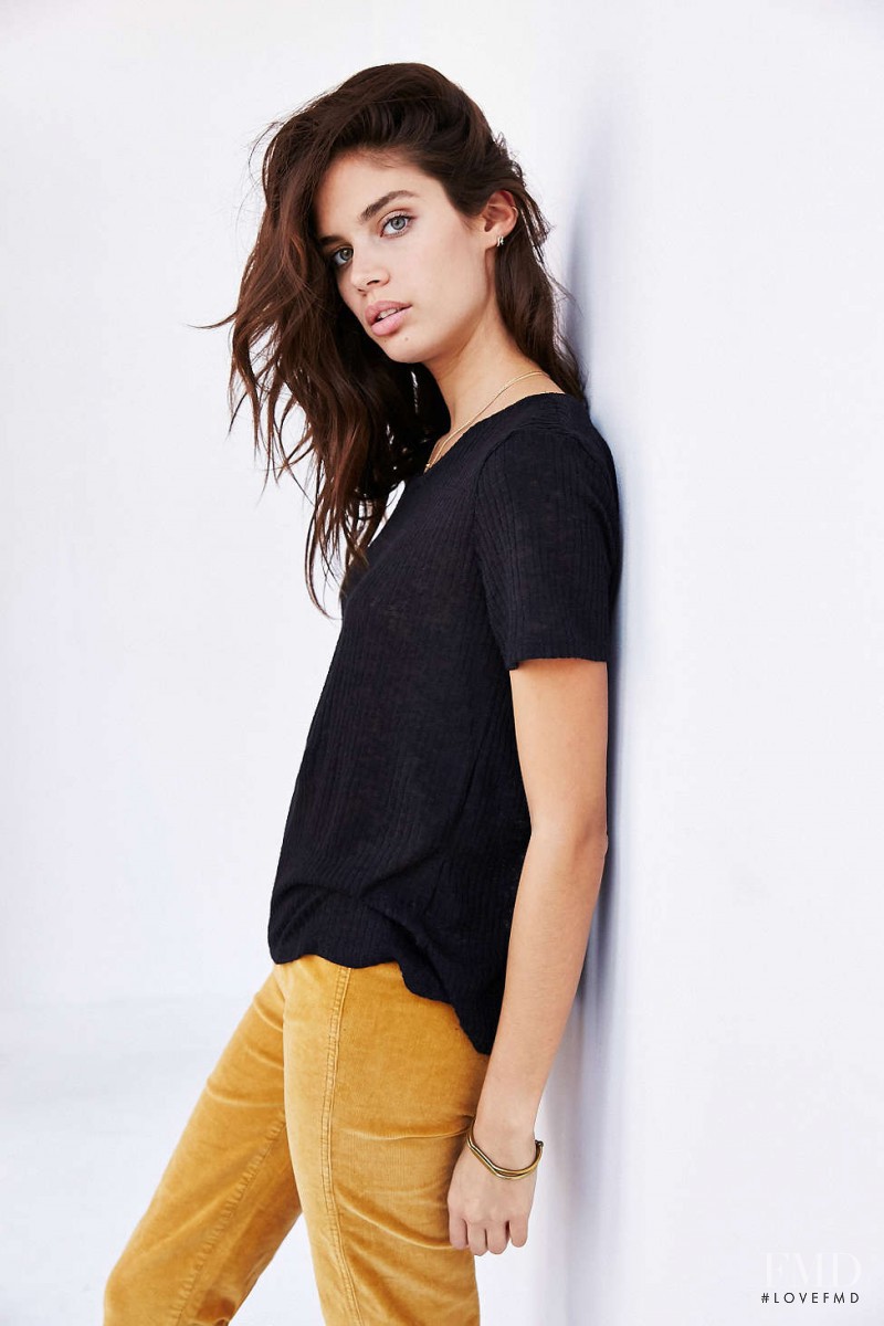 Sara Sampaio featured in  the Urban Outfitters catalogue for Autumn/Winter 2015