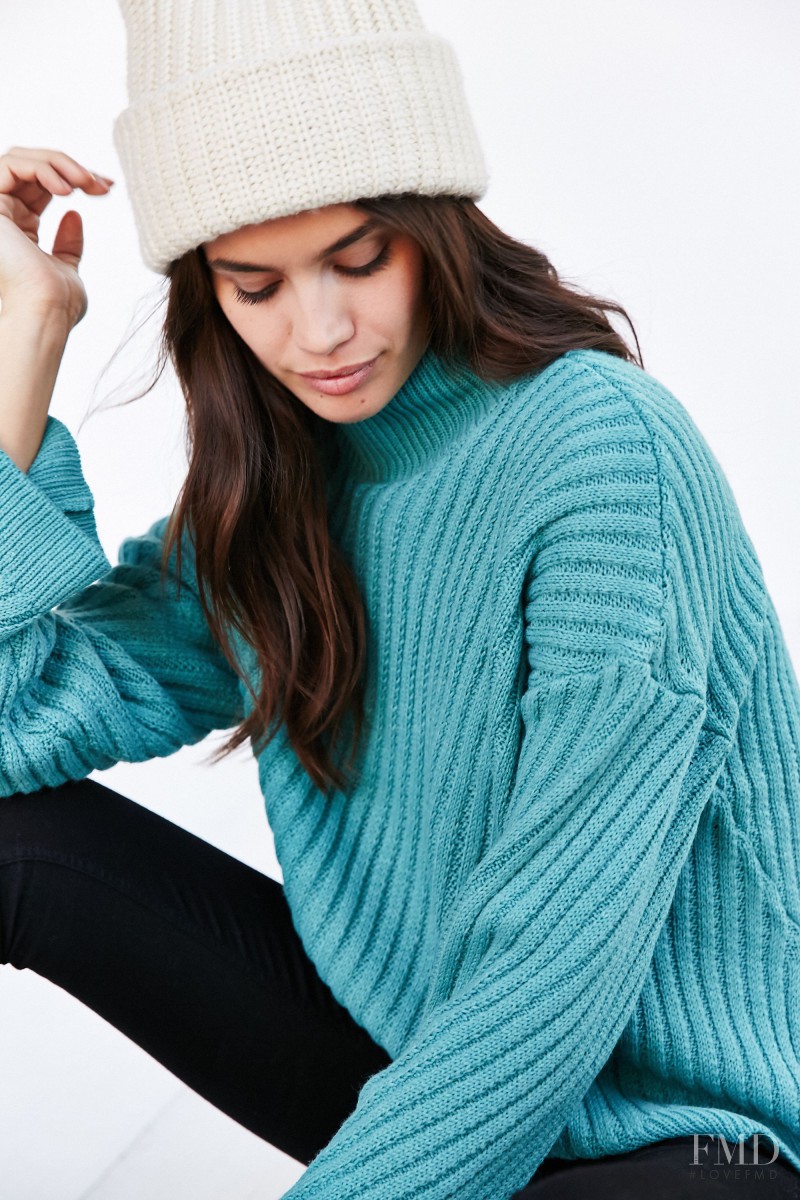 Sara Sampaio featured in  the Urban Outfitters catalogue for Autumn/Winter 2015