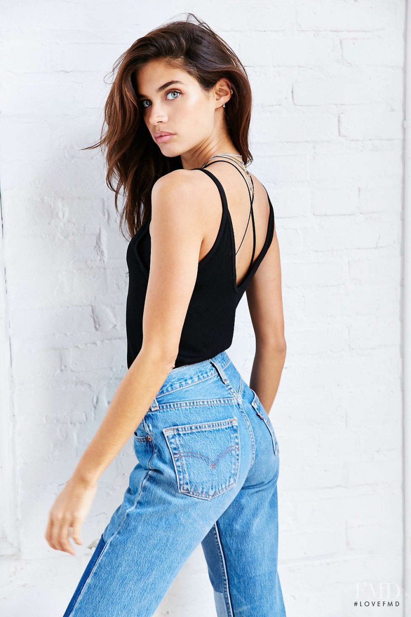 Sara Sampaio featured in  the Urban Outfitters catalogue for Autumn/Winter 2015