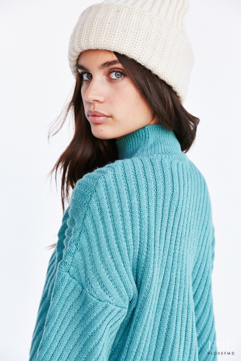 Sara Sampaio featured in  the Urban Outfitters catalogue for Autumn/Winter 2015