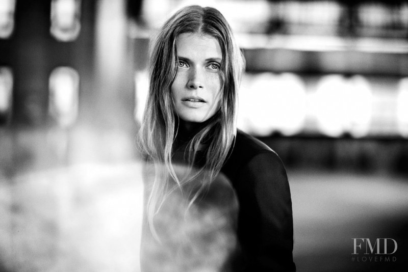 Malgosia Bela featured in  the Joseph advertisement for Spring/Summer 2013
