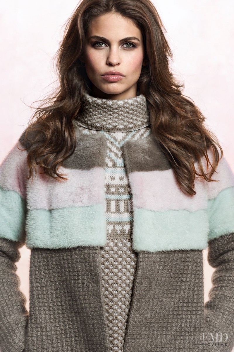 Sara Sampaio featured in  the Franck Namani lookbook for Autumn/Winter 2014