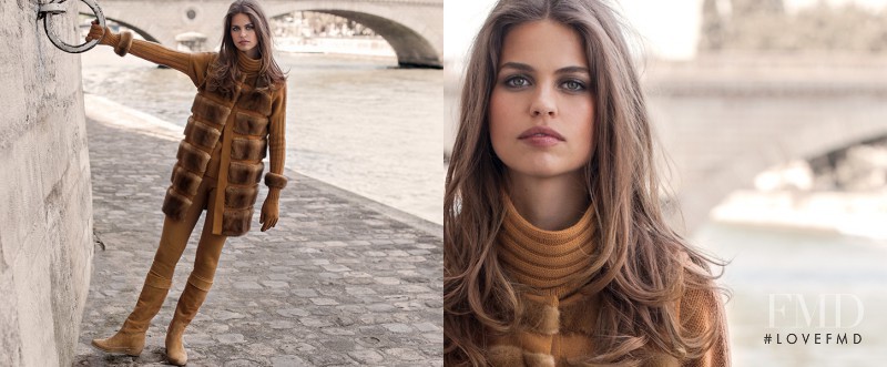 Sara Sampaio featured in  the Franck Namani advertisement for Autumn/Winter 2014