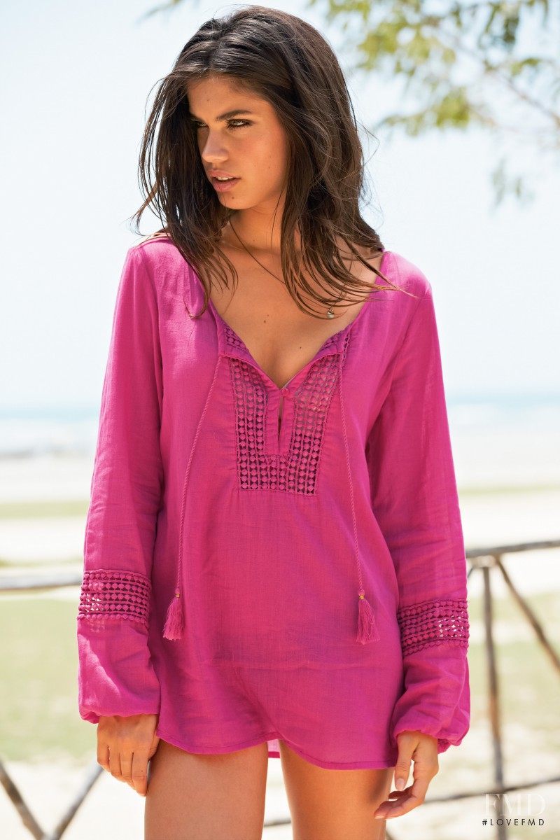 Sara Sampaio featured in  the La Redoute catalogue for Summer 2014